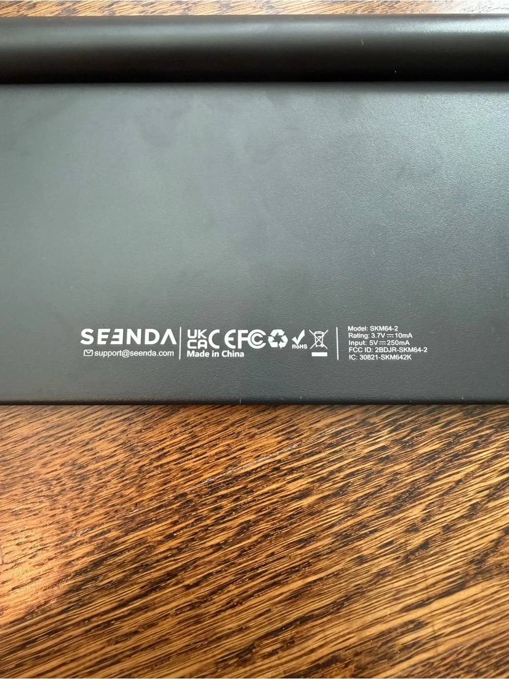 Seenda Sleek Wireless Aluminum Keyboard